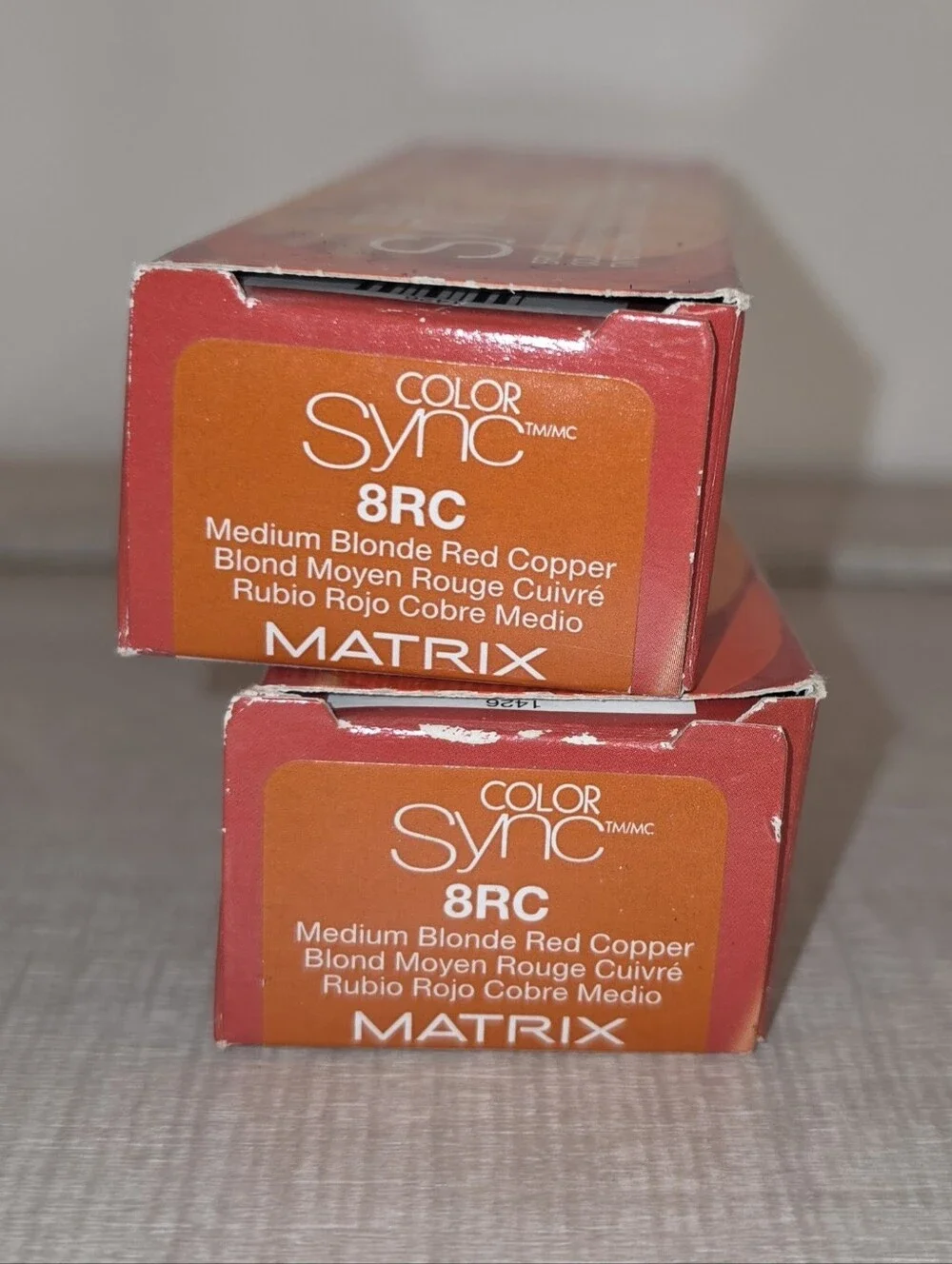 New! 2 Matrix Color Sync 8Rc Demi-Permanent Hair Color Size 2 fl oz each